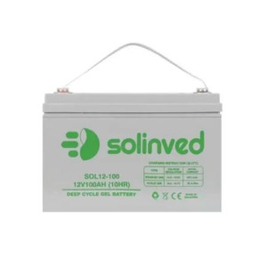 Solinved 12V 100 Ah Jel Akü